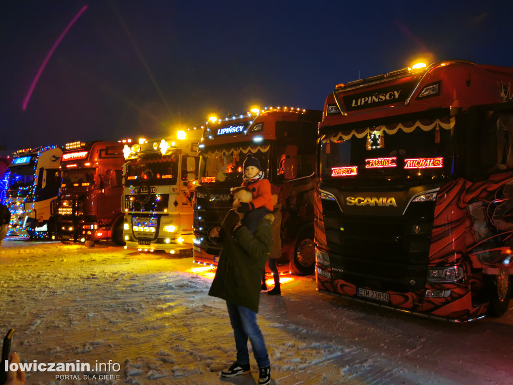 Truckerski Konwój Mikołajowy w Łowiczu