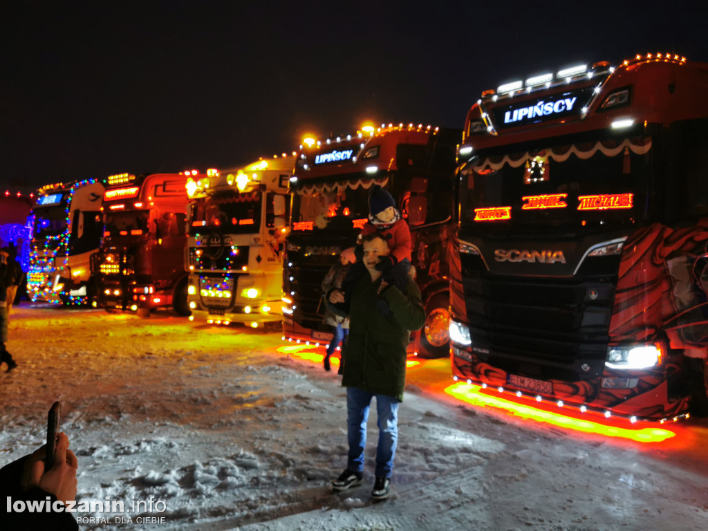 Truckerski Konwój Mikołajowy w Łowiczu