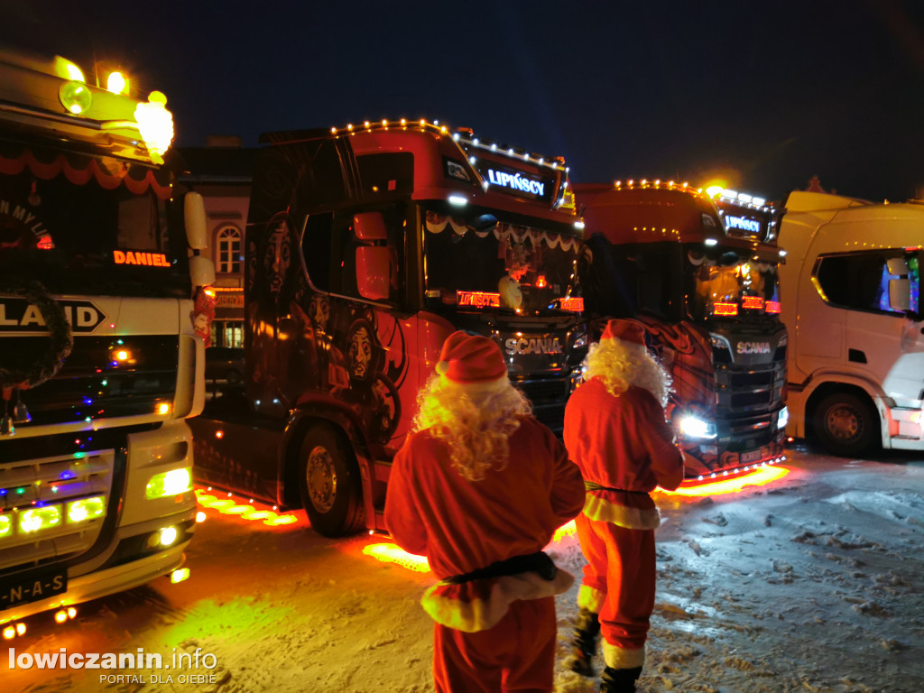 Truckerski Konwój Mikołajowy w Łowiczu
