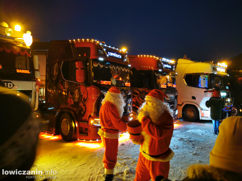 Truckerski Konwój Mikołajowy w Łowiczu