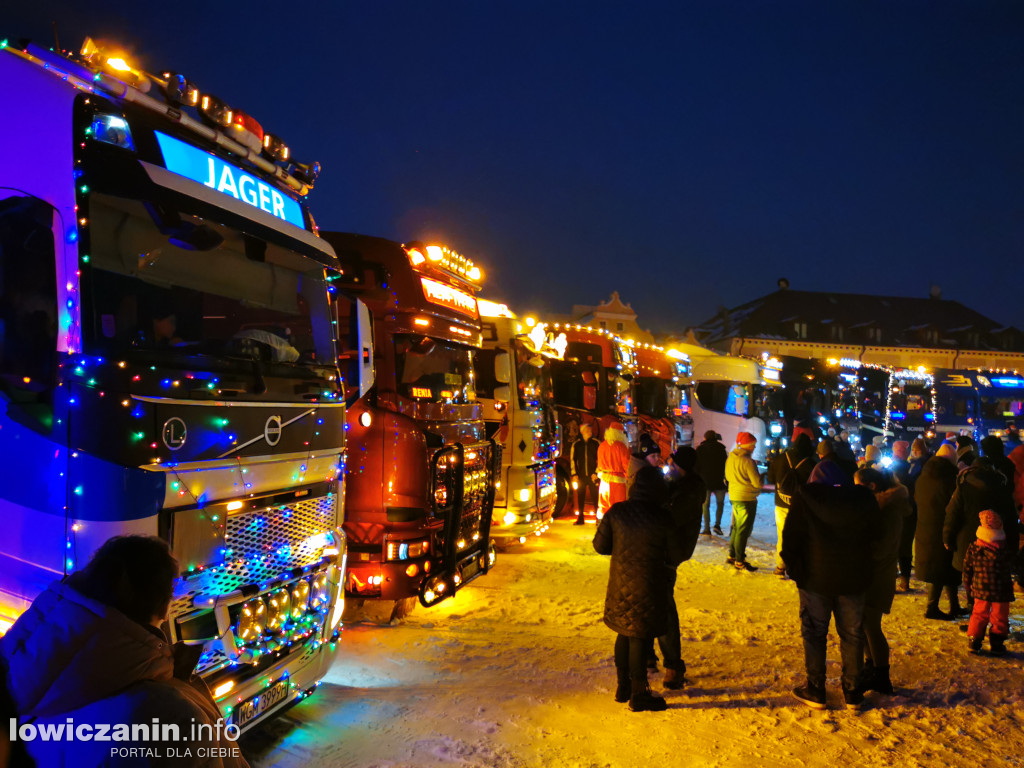 Truckerski Konwój Mikołajowy w Łowiczu