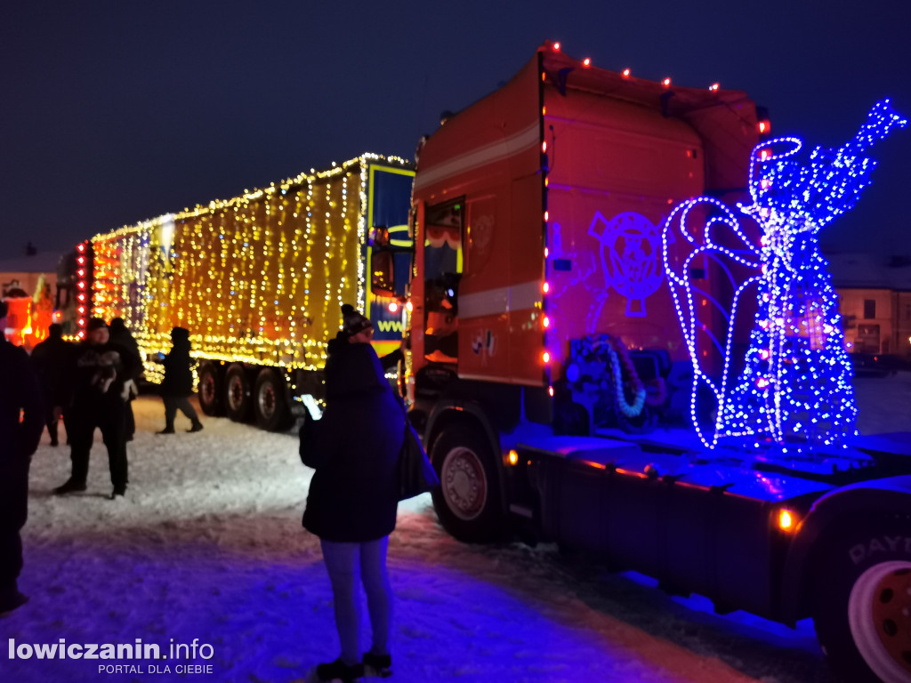 Truckerski Konwój Mikołajowy w Łowiczu