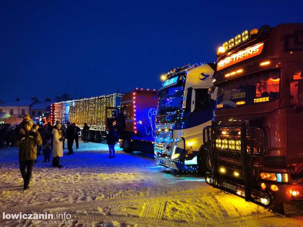 Truckerski Konwój Mikołajowy w Łowiczu