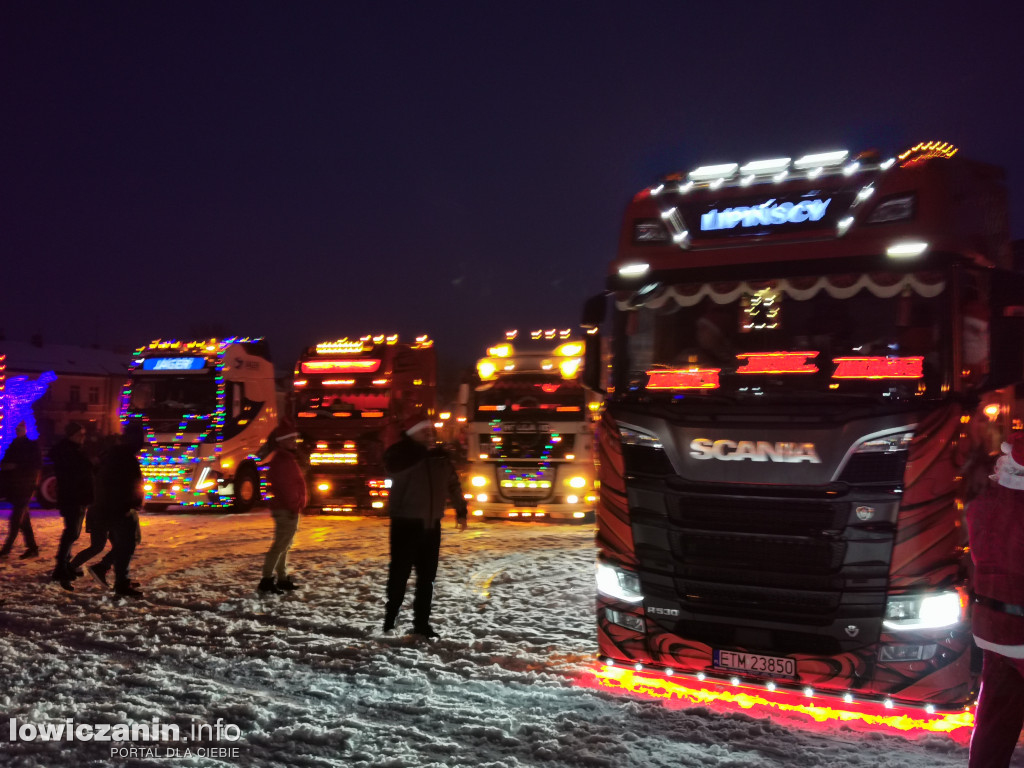 Truckerski Konwój Mikołajowy w Łowiczu