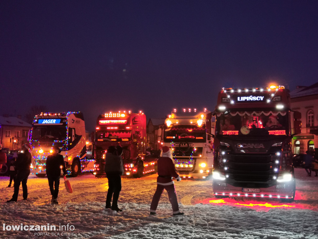Truckerski Konwój Mikołajowy w Łowiczu