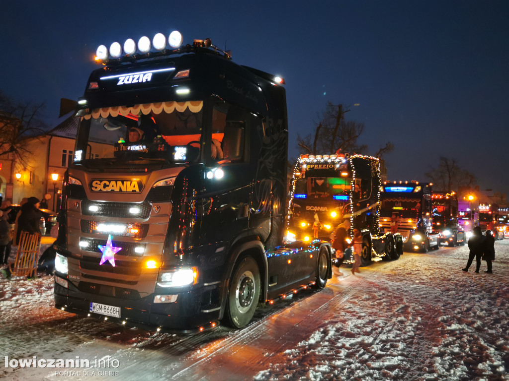 Truckerski Konwój Mikołajowy w Łowiczu