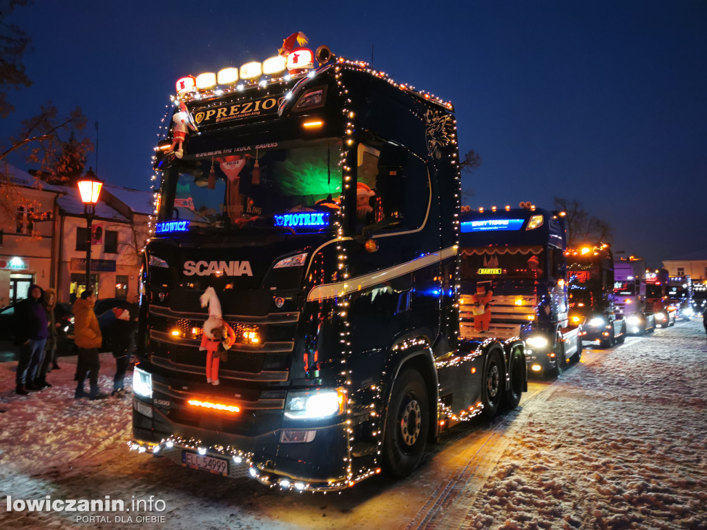 Truckerski Konwój Mikołajowy w Łowiczu