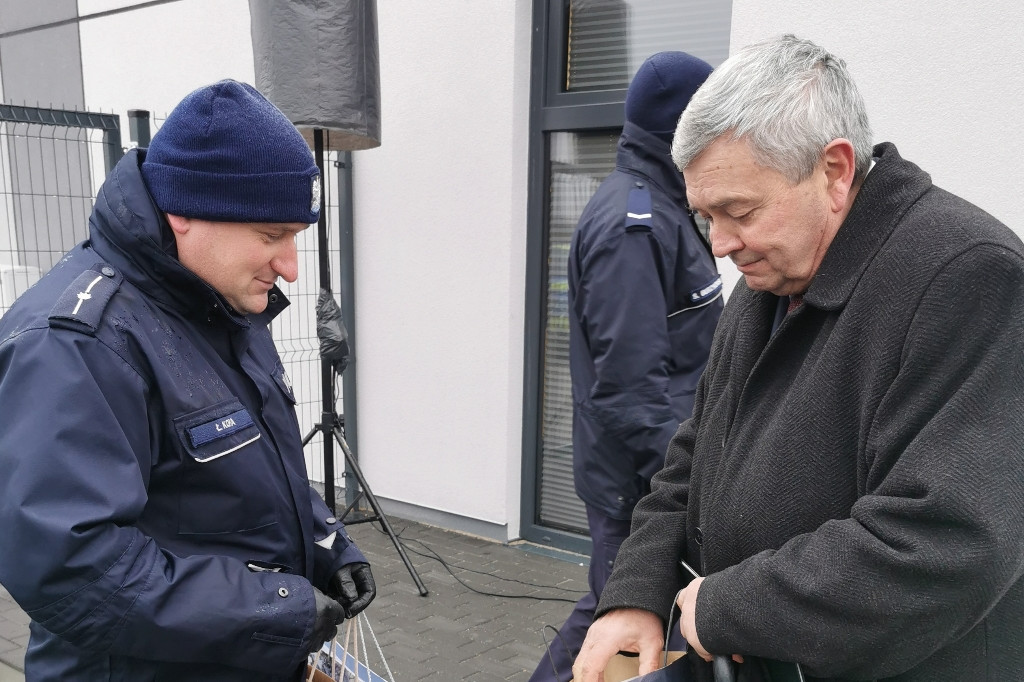Otwarcie posterunku policji w Bolimowir