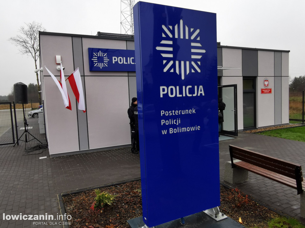 Otwarcie posterunku policji w Bolimowir