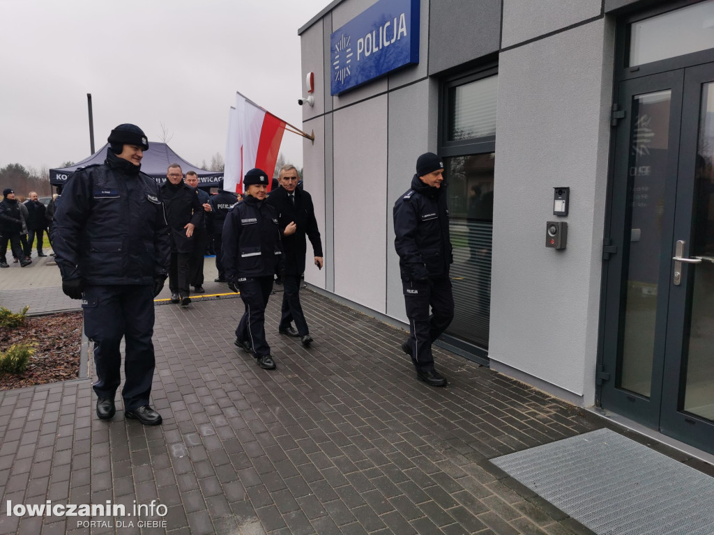 Otwarcie posterunku policji w Bolimowir