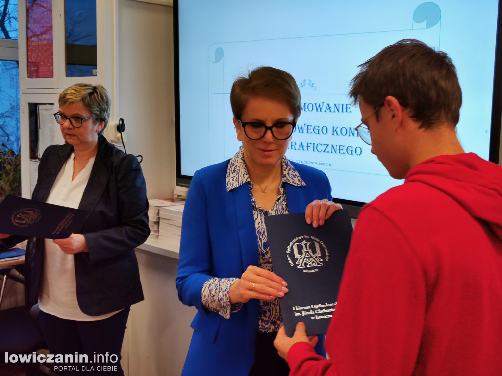 Konkurs ortograficzny w I LO w Łowiczu