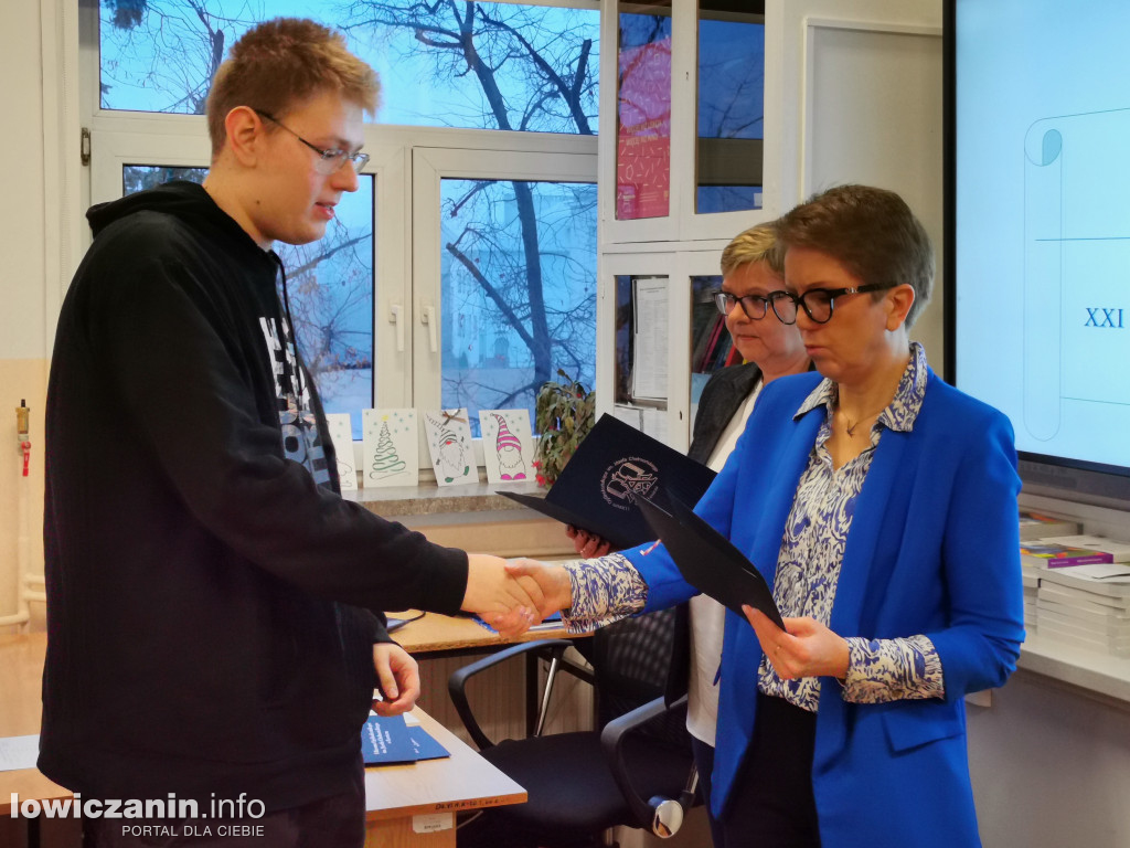 Konkurs ortograficzny w I LO w Łowiczu