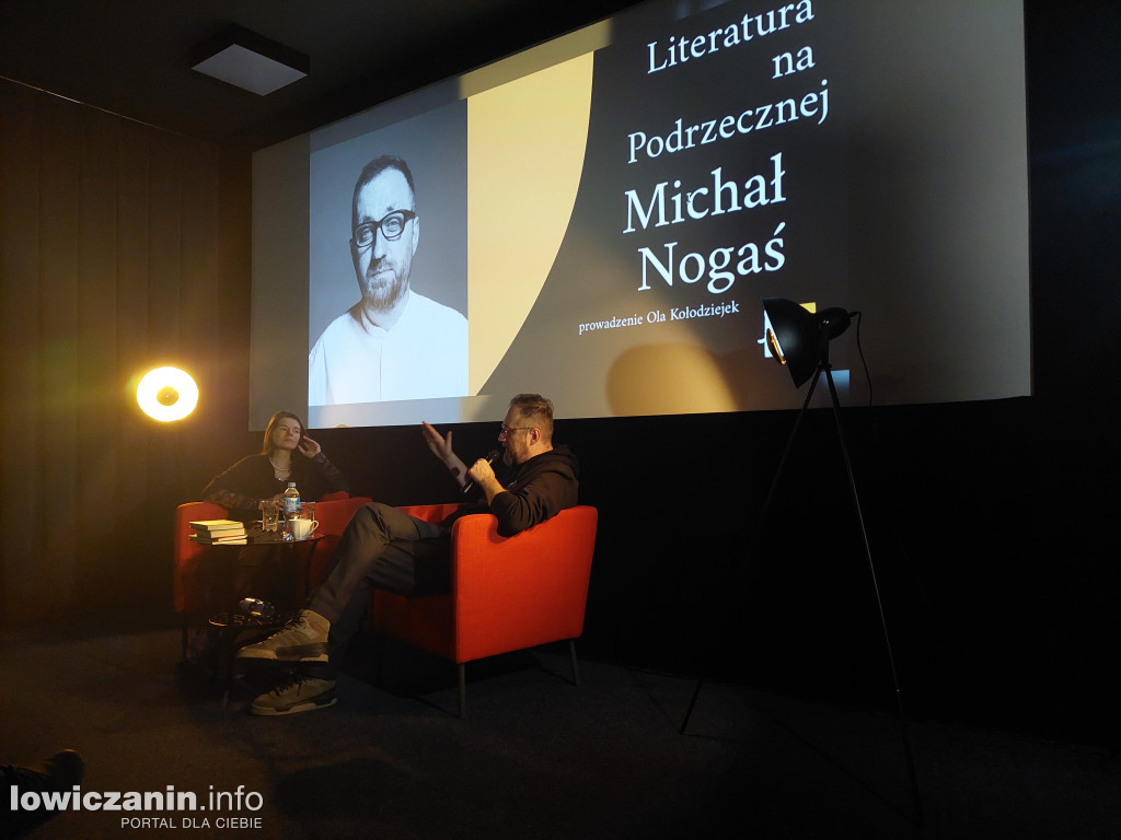 Michał Nogaś - spotkanie autorskie w ŁOK, 15.12.23