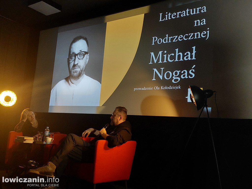 Michał Nogaś - spotkanie autorskie w ŁOK, 15.12.23