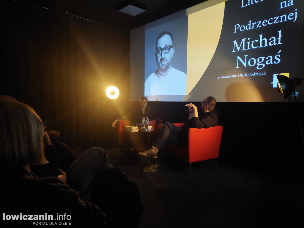 Michał Nogaś - spotkanie autorskie w ŁOK, 15.12.23