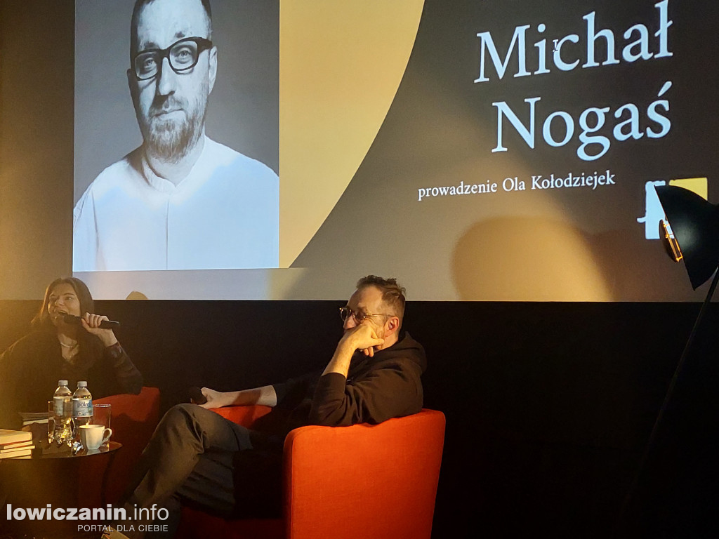 Michał Nogaś - spotkanie autorskie w ŁOK, 15.12.23