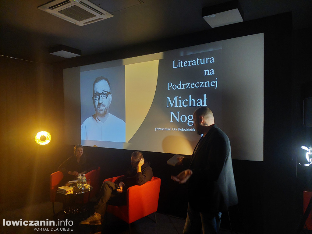 Michał Nogaś - spotkanie autorskie w ŁOK, 15.12.23