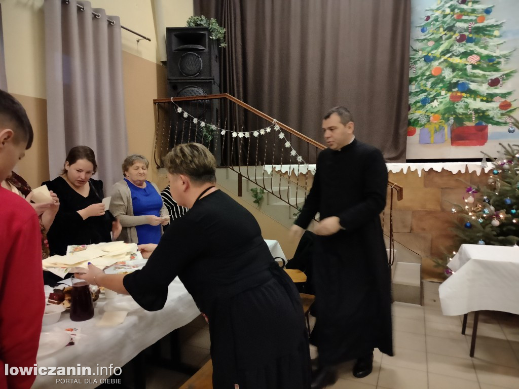 Wigilia w parafii na Korabce w Łowiczu