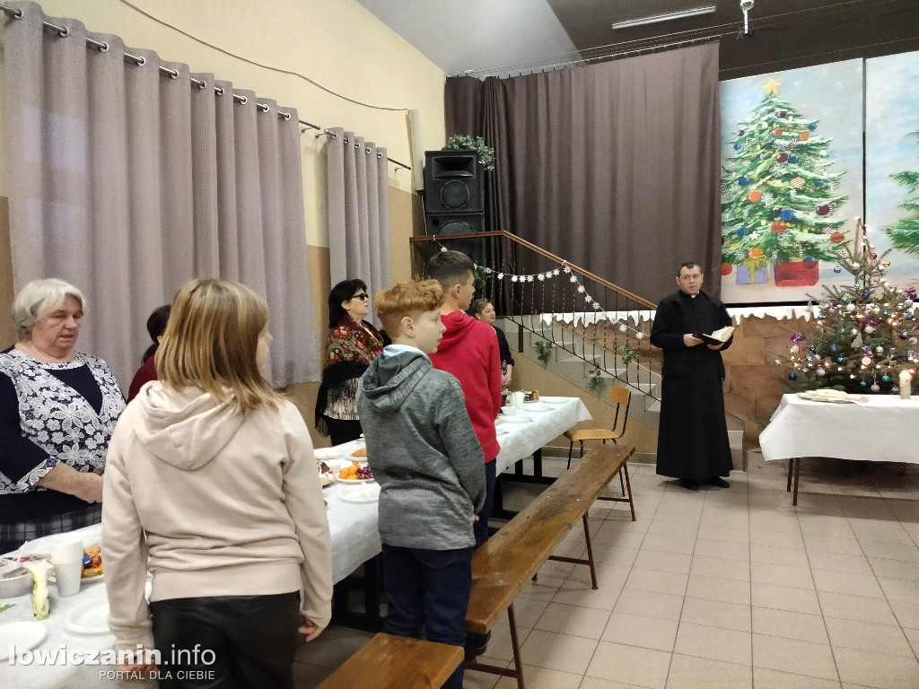 Wigilia w parafii na Korabce w Łowiczu