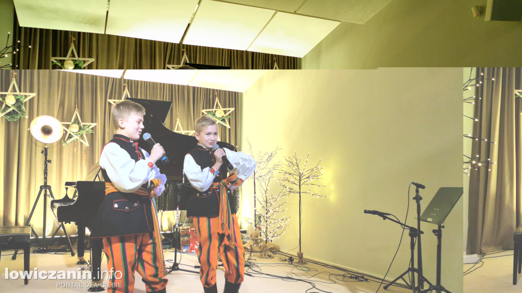 Spotkanie wigilijne w Sannikach i koncert laureatów ,,Pałacowego kolędowania”