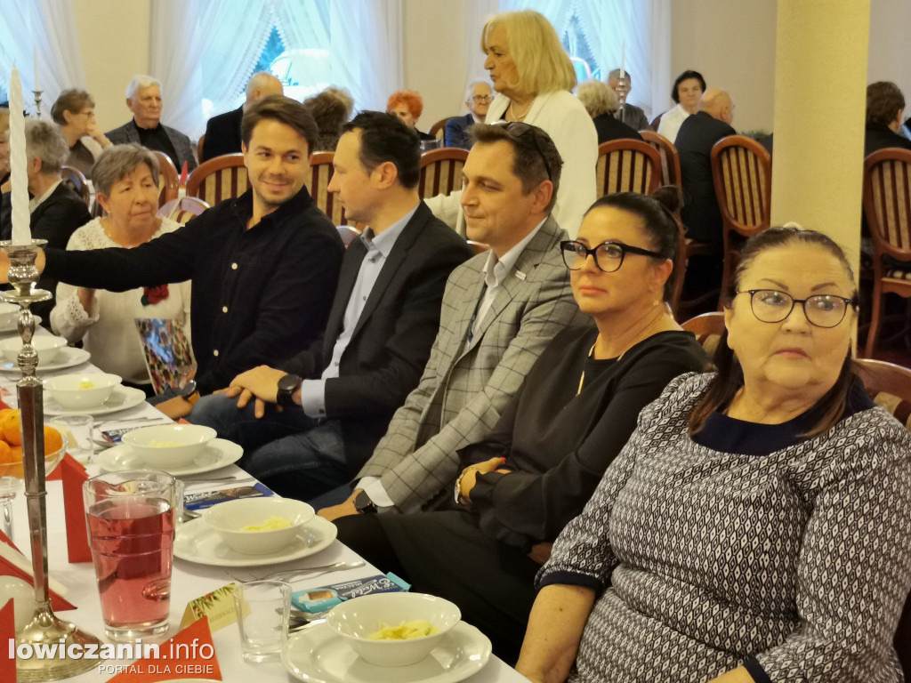 Wigilia Związku Emerytów w Łowiczu
