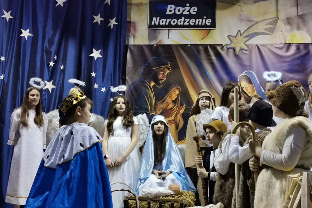 Piękne Jasełka w łowickiej Dwójce