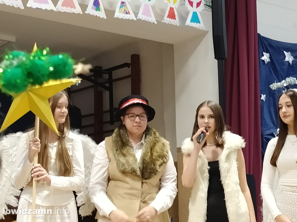 Wspólne kolędowanie w I LO w Łowiczu