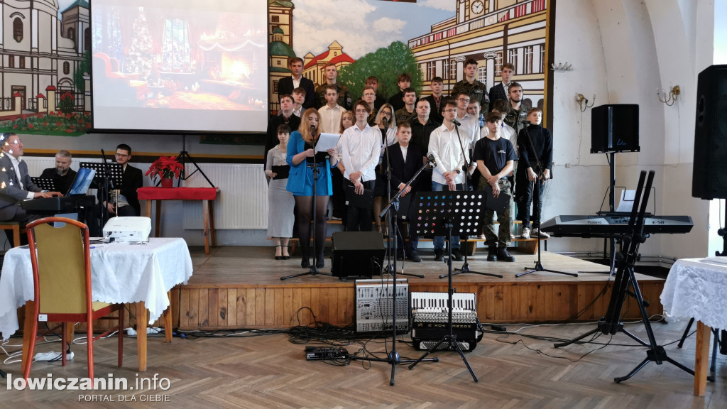 Wigilia w ZST im. 10 Pułku Piechoty w Łowiczu