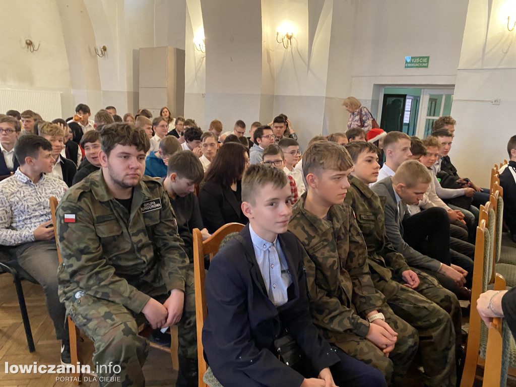 Wigilia w ZST im. 10 Pułku Piechoty w Łowiczu