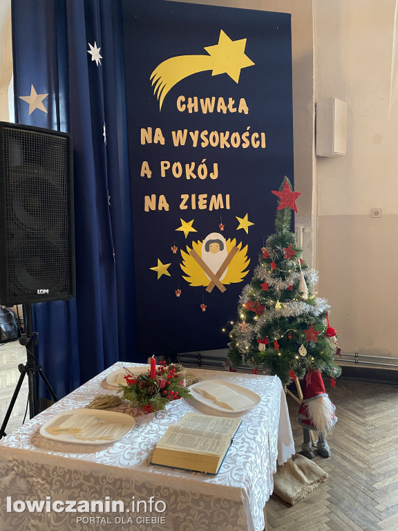 Wigilia w ZST im. 10 Pułku Piechoty w Łowiczu