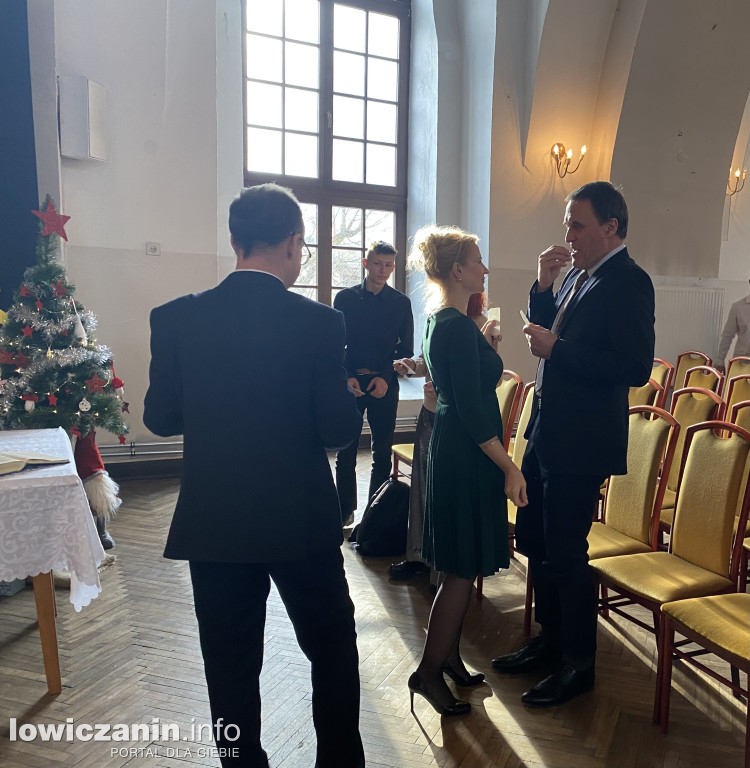 Wigilia w ZST im. 10 Pułku Piechoty w Łowiczu