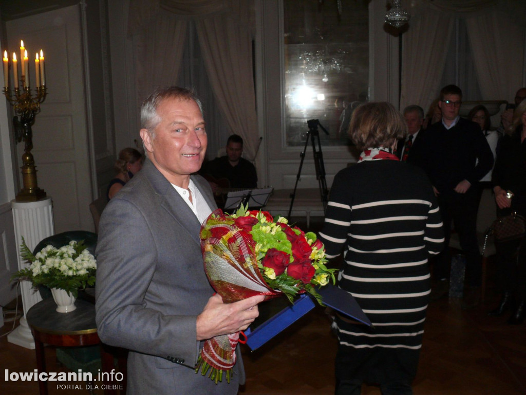 Gala Łowiczanin Roku 2023. Tytuł otrzymał Wojciech Pietrzak
