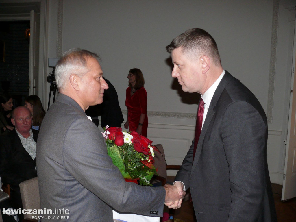 Gala Łowiczanin Roku 2023. Tytuł otrzymał Wojciech Pietrzak