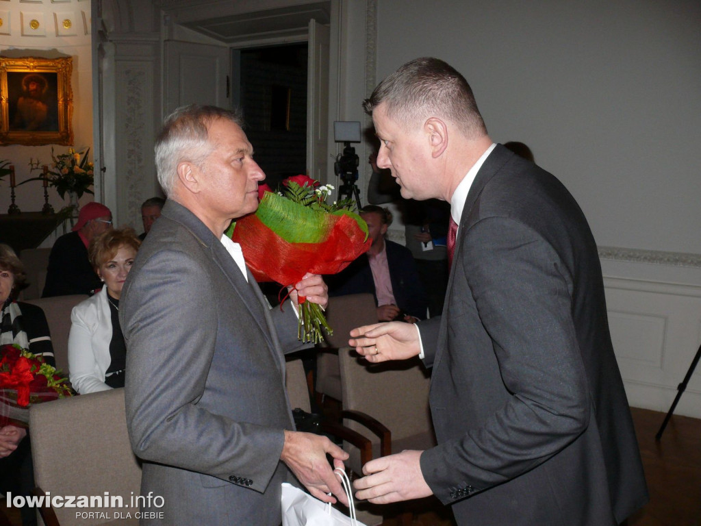 Gala Łowiczanin Roku 2023. Tytuł otrzymał Wojciech Pietrzak