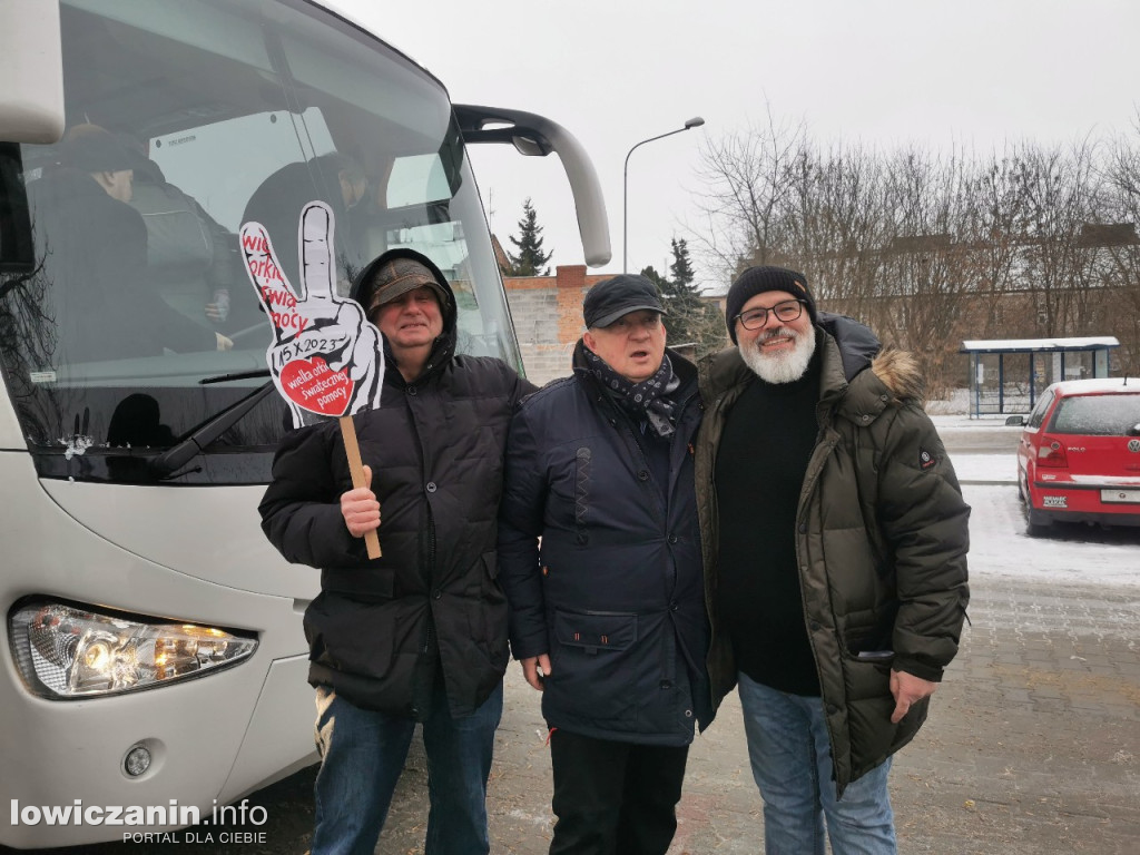 Wyjazd zwolenników PO do Gdańska