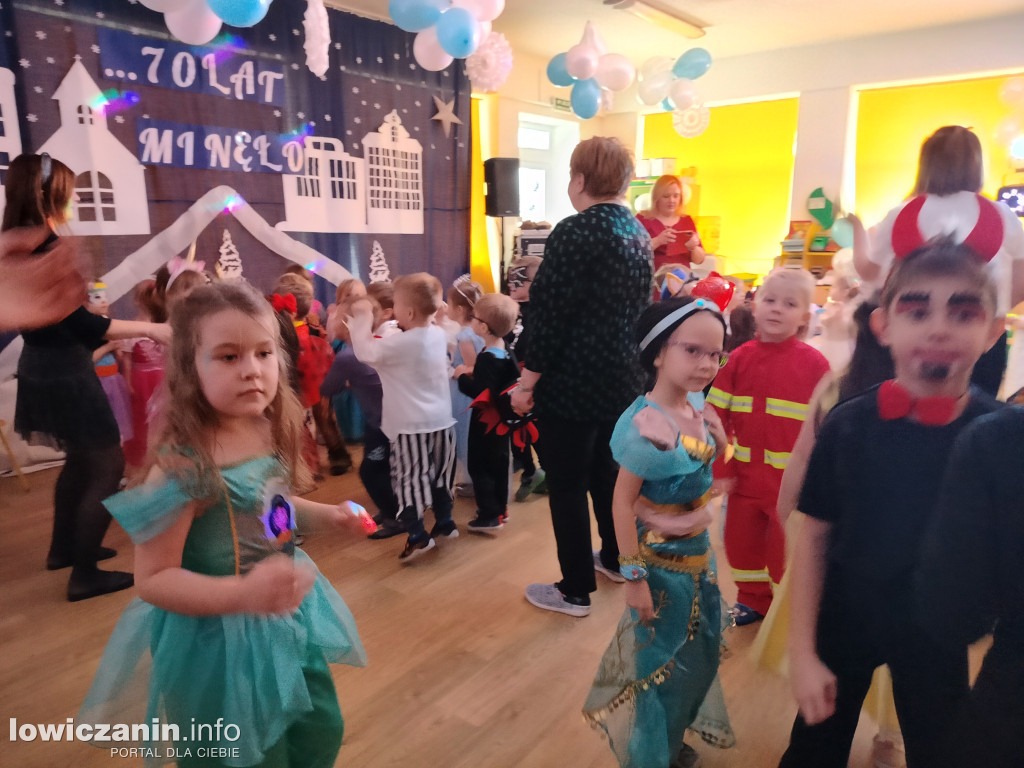 Bal karnawałowy w przedszkolu Jaś i Małgosia w Łowiczu