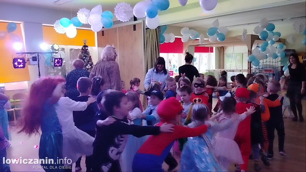 Bal karnawałowy w przedszkolu Jaś i Małgosia w Łowiczu