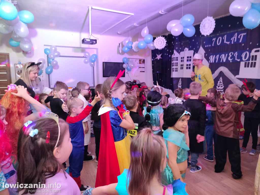 Bal karnawałowy w przedszkolu Jaś i Małgosia w Łowiczu