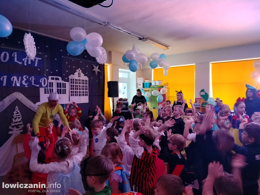 Bal karnawałowy w przedszkolu Jaś i Małgosia w Łowiczu