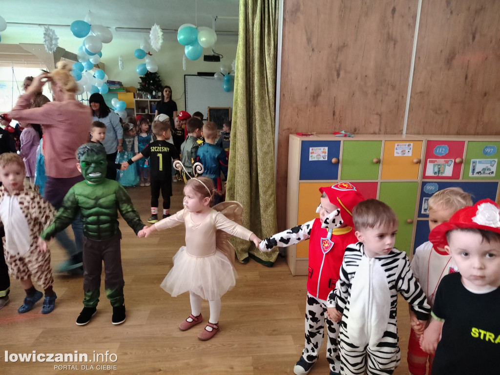 Bal karnawałowy w przedszkolu Jaś i Małgosia w Łowiczu