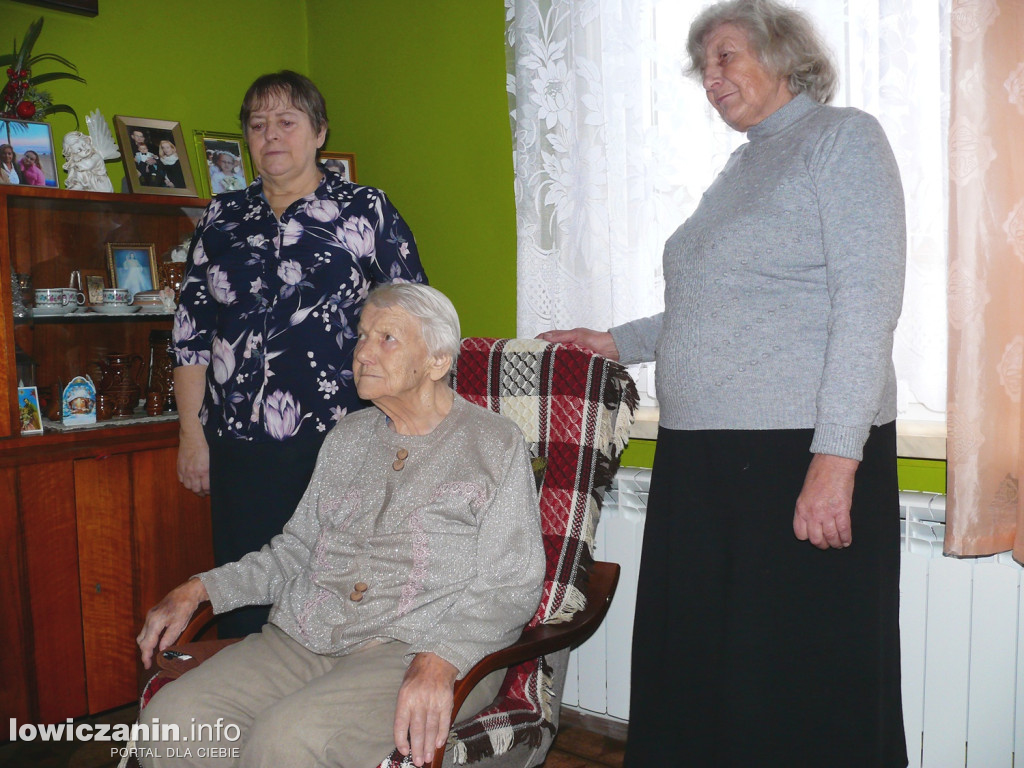 100 lat Eugenii Łysio z Łaźnik w gminie Zduny