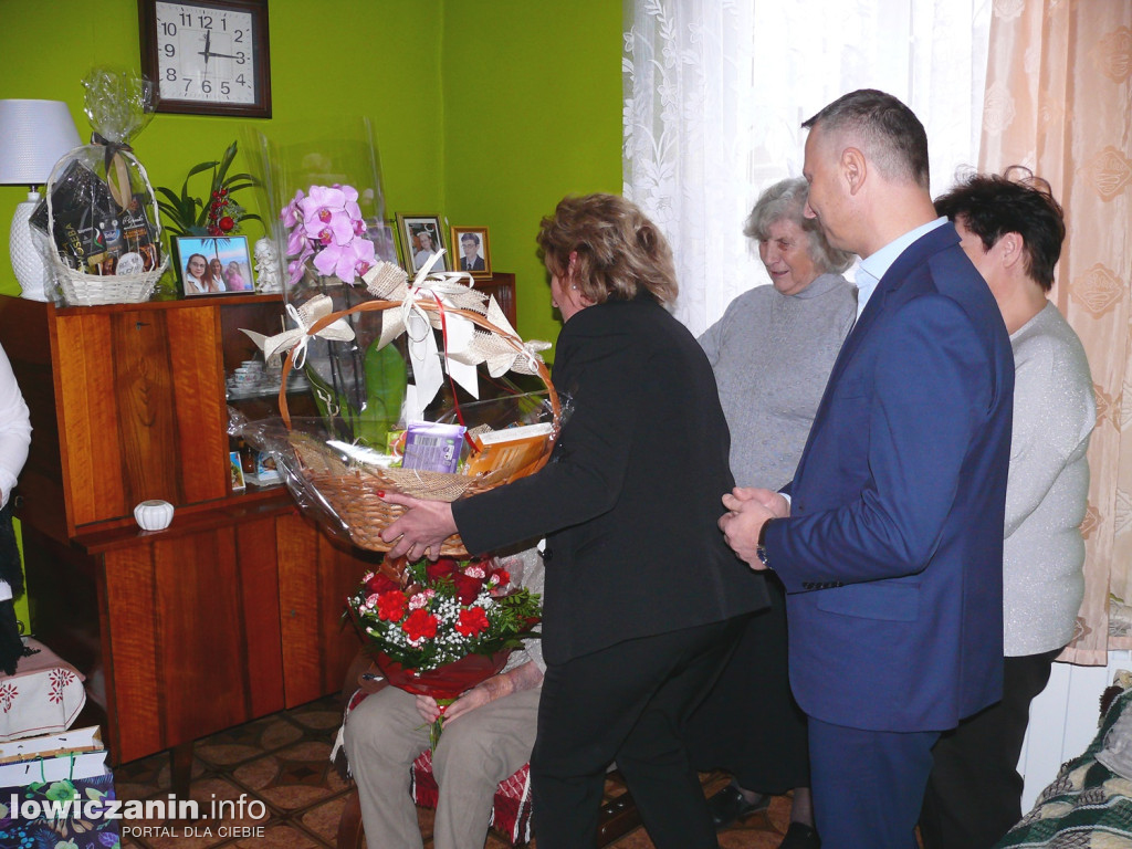100 lat Eugenii Łysio z Łaźnik w gminie Zduny