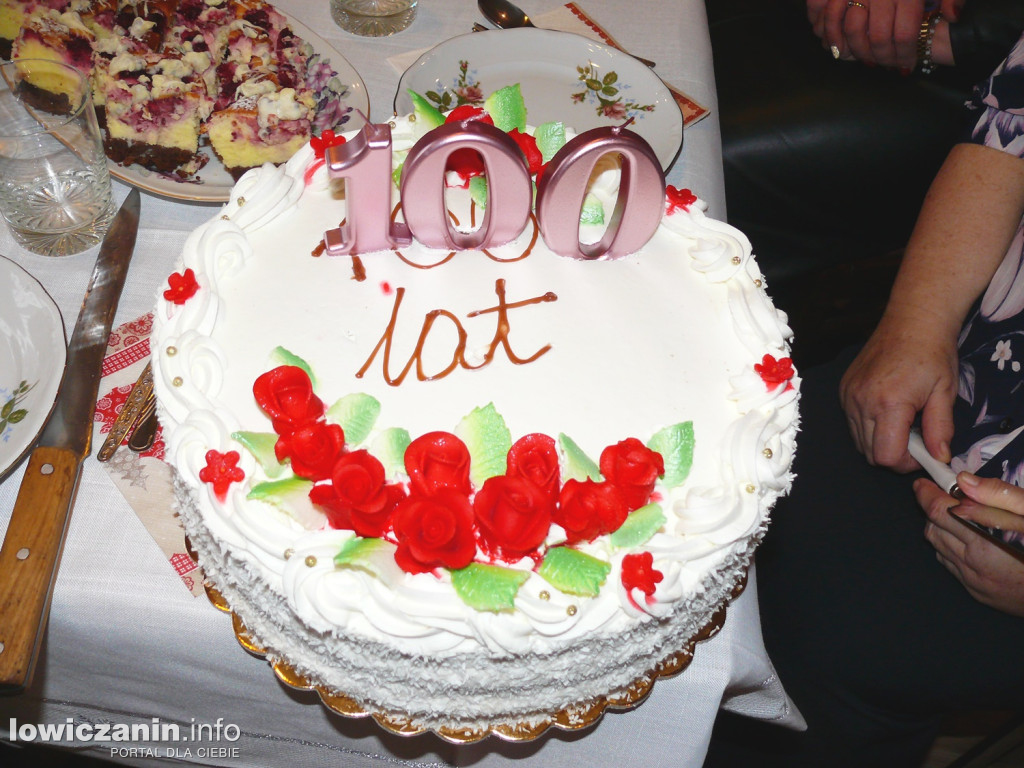 100 lat Eugenii Łysio z Łaźnik w gminie Zduny