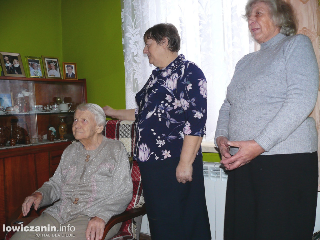 100 lat Eugenii Łysio z Łaźnik w gminie Zduny
