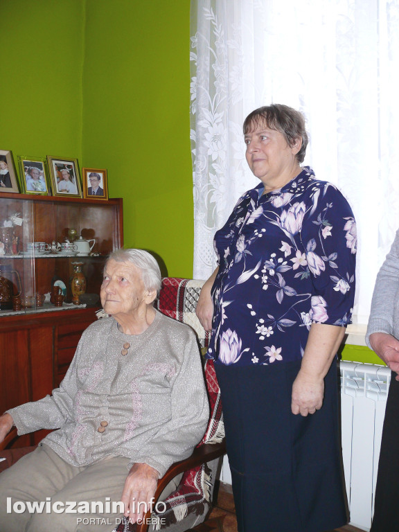 100 lat Eugenii Łysio z Łaźnik w gminie Zduny