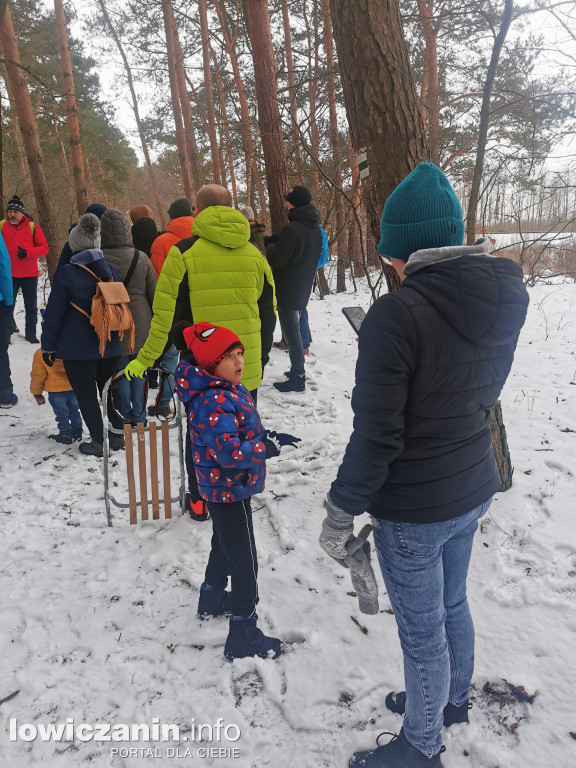 Wędrowali szlakami lasku miejskiego w Łowiczu