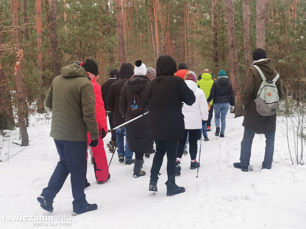 Wędrowali szlakami lasku miejskiego w Łowiczu