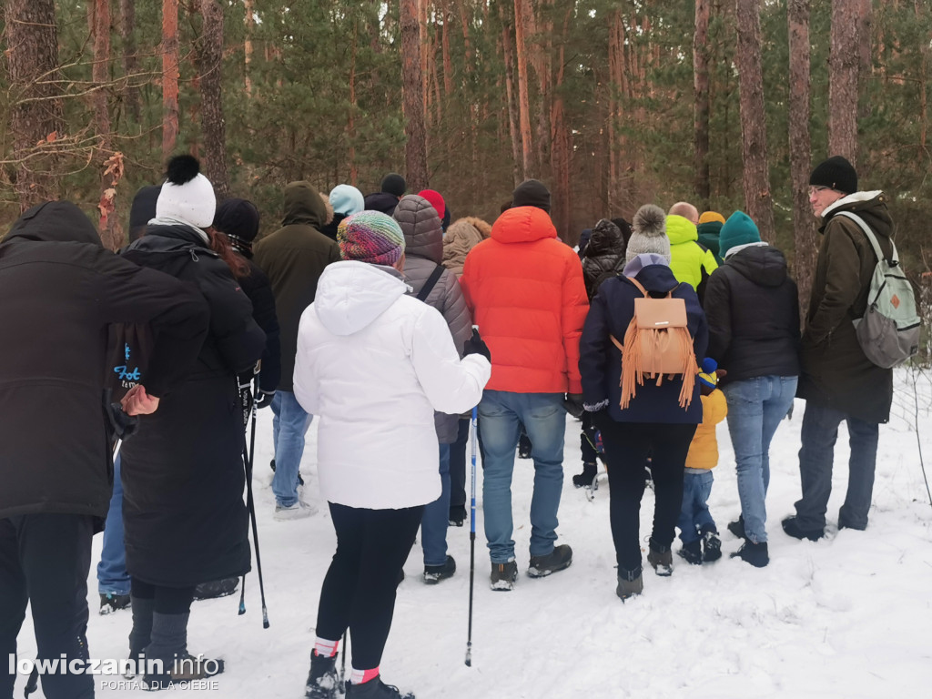 Wędrowali szlakami lasku miejskiego w Łowiczu