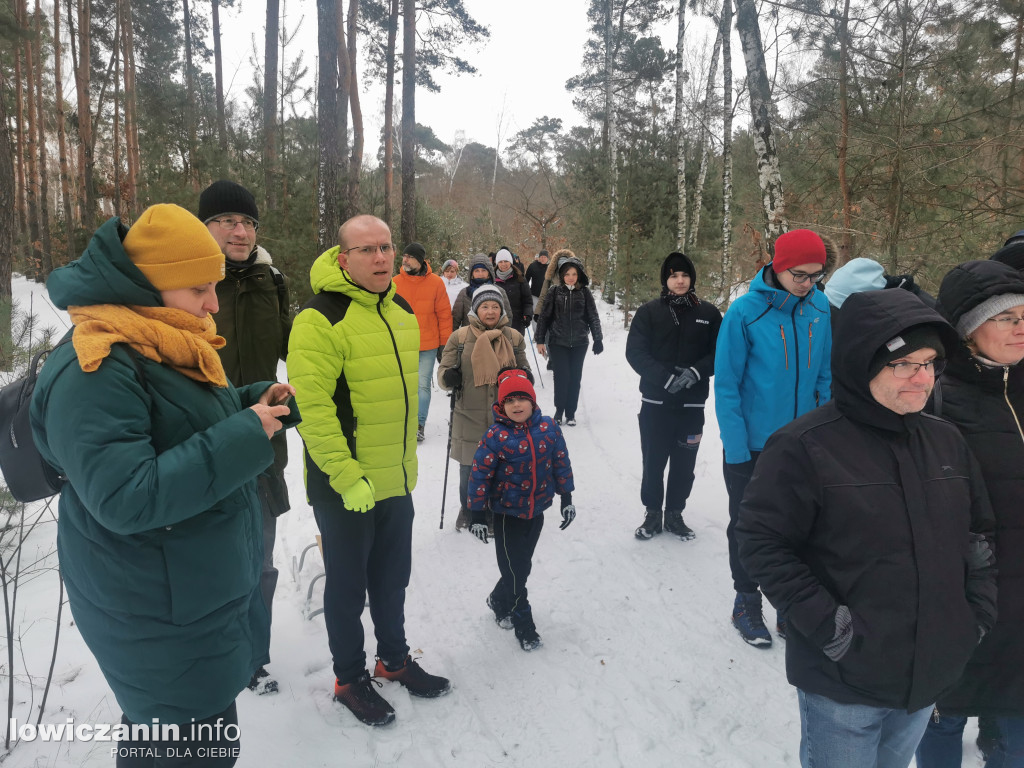 Wędrowali szlakami lasku miejskiego w Łowiczu