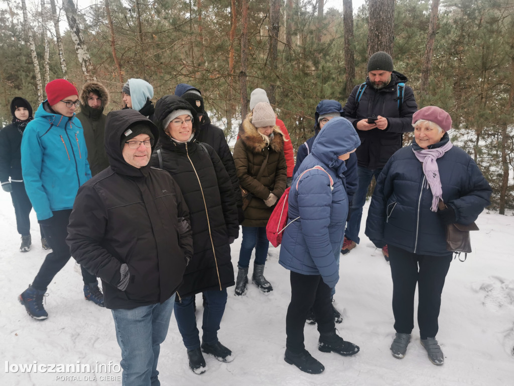 Wędrowali szlakami lasku miejskiego w Łowiczu